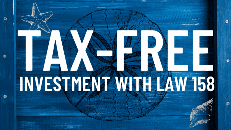 Investing in tax-free real estate with Confotur Law