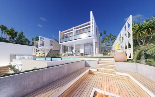 2 pre-sale villas with ocean and mountain view