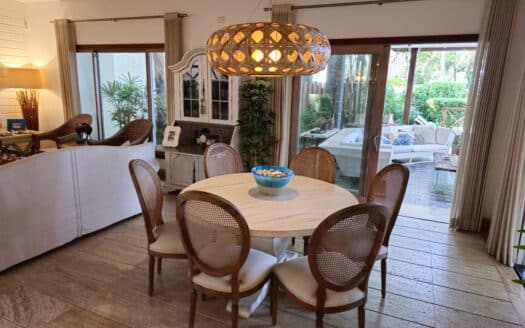 Stylish 3-BR beachfront townhouse