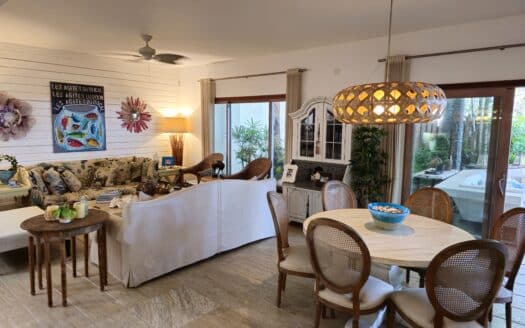 Stylish 3-BR beachfront townhouse