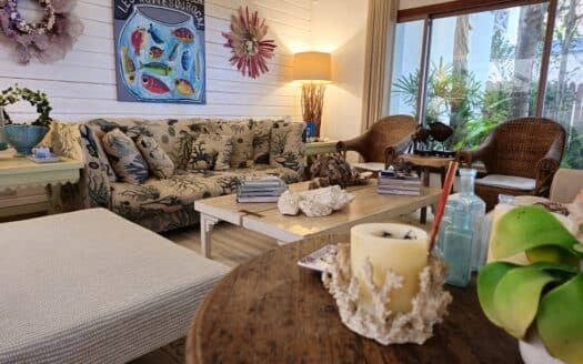 Stylish 3-BR beachfront townhouse