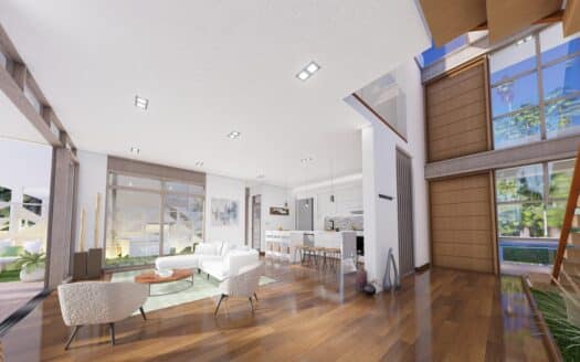 2 pre-sale villas with ocean and mountain view