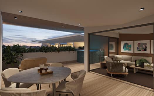 Condos in beachfront development