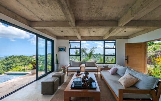 Villa with panoramic ocean views and infinity pool