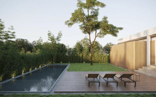 3-BR stunning villas in a beachfront community