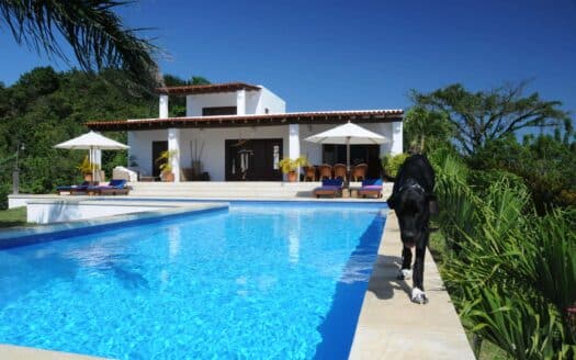 Villa ibicenca with gorgeous views in town