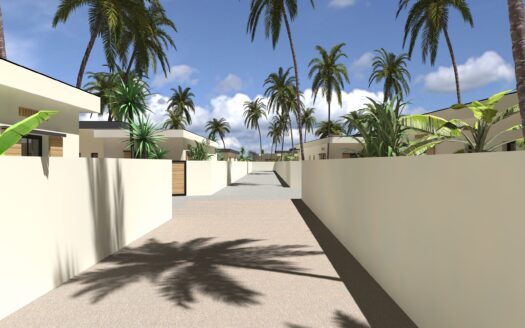 New 7 Villas with private pool steps from Ballena beach