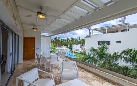 Penthouse in town and close to the beach