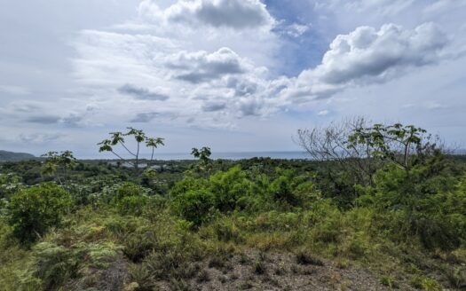 Land at the boulevard with ocean view