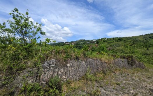 Land at the boulevard with ocean view