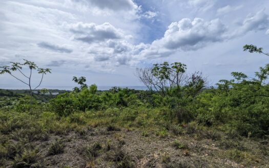 Land at the boulevard with ocean view