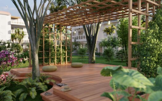 Modern 2-BR condos in a tropical oasis