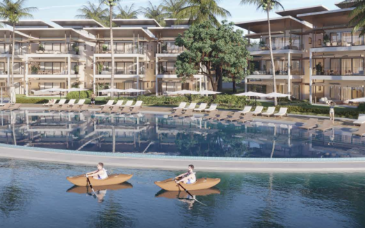 New luxury beachfront condominium