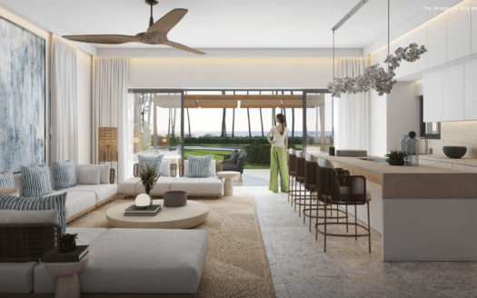New luxury beachfront condominium