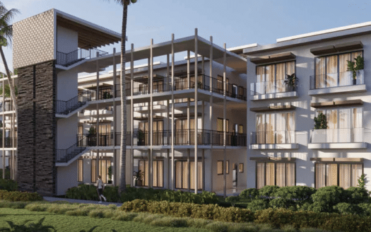 New luxury beachfront condominium