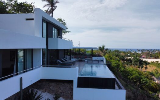 Stunning modern villa with breathtaking views in Las Terrenas center