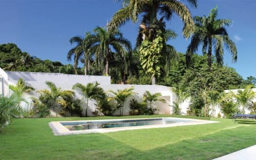 Luxury villas in tropical gated community