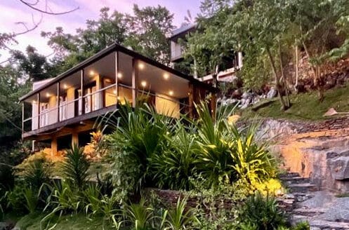 Hillside villas surrounded by tranquility and nature