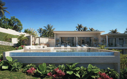 High-quality 5-BR villa with an impressive ocean view