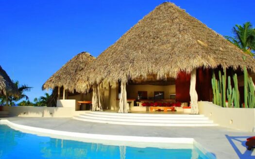 Large villa on small hill with amazing view