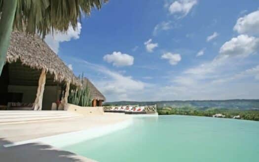 Large villa on small hill with amazing view