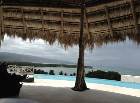 Large villa on small hill with amazing view