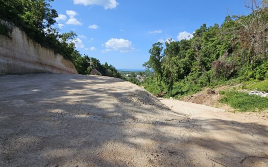 Lot with ceoan view close to town