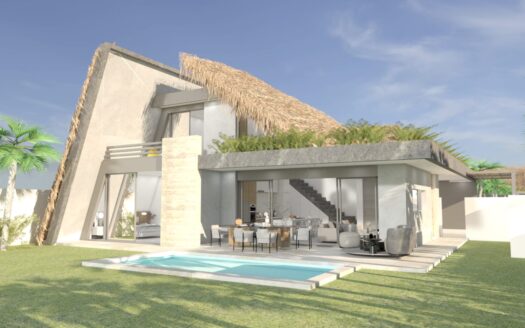 Your modern villa in a peaceful area but close to the Beach