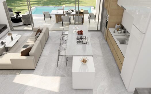 Your modern villa in a peaceful area but close to the Beach