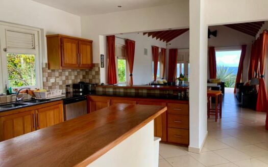 Astounding 4-BR villa with ocean and mountain view