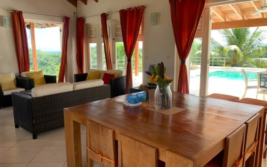 Astounding 4-BR villa with ocean and mountain view