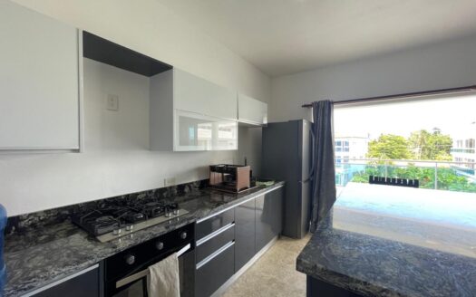 Spacious 4-BR penthouse steps from punta popy beach