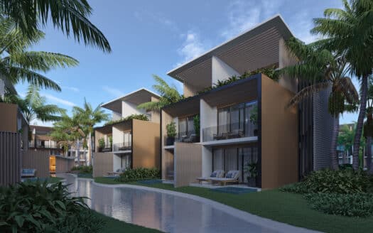 Townhouses in first-line development