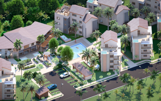Modern 2-BR condos in new development in Portillo