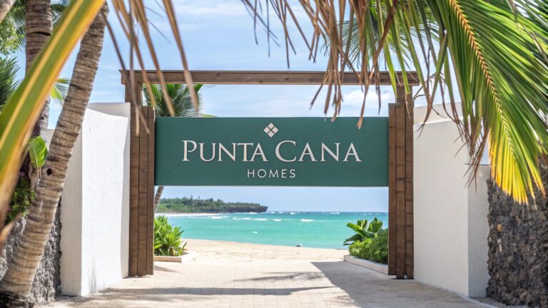 houses for sale in dominican republic punta cana beach entrance