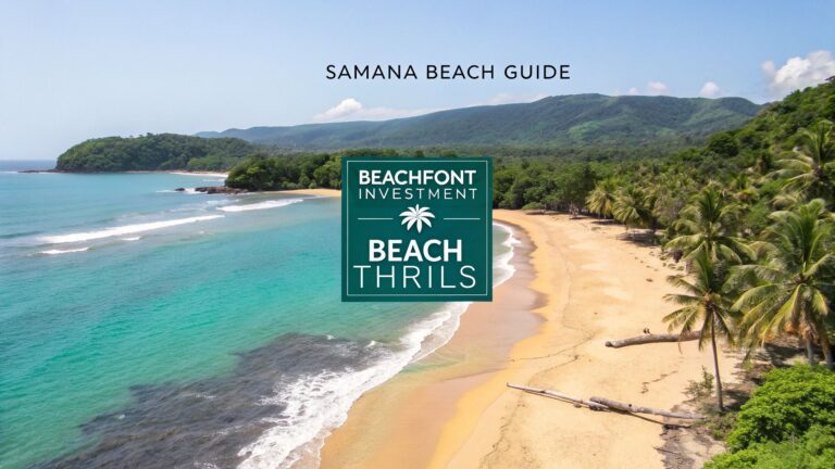 dominican republic samana beach tropical beach