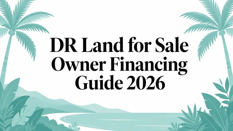 DR Land for Sale Owner Financing Guide 2026 — land