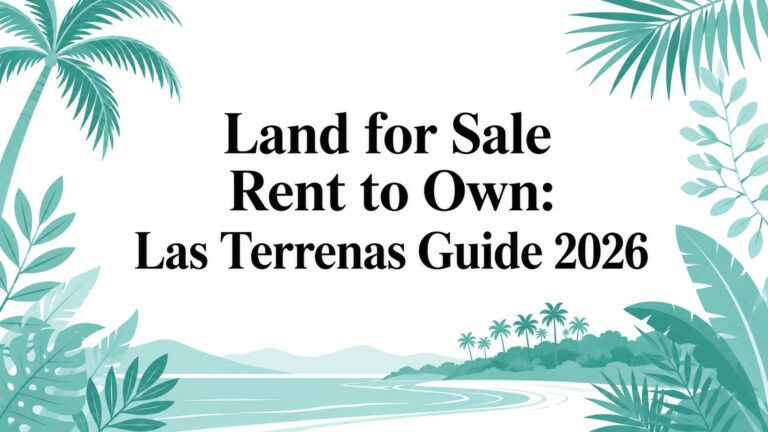 Land for Sale Rent to Own: Las Terrenas Guide 2026 — land
