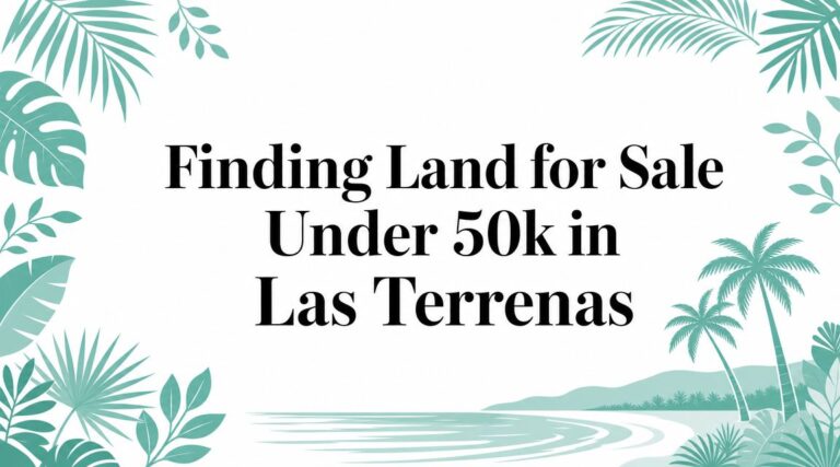 Finding Land for Sale Under 50k in Las Terrenas — land