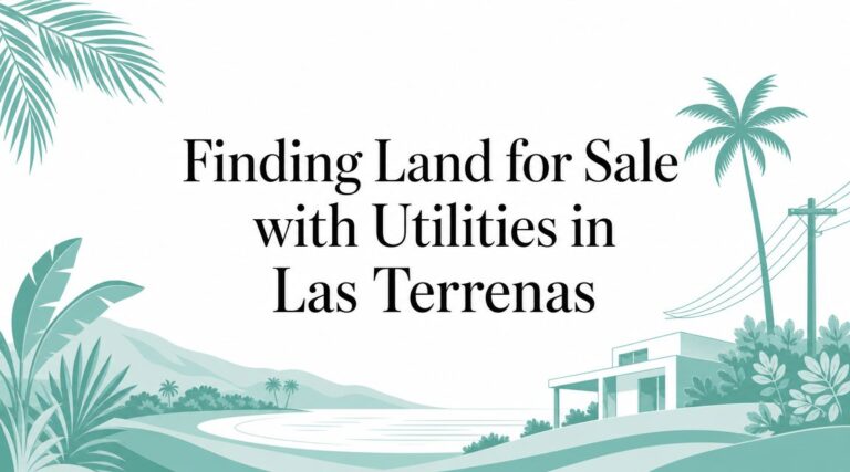 Finding Land for Sale with Utilities in Las Terrenas — land