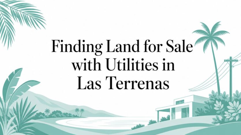 Finding Land for Sale with Utilities in Las Terrenas — land