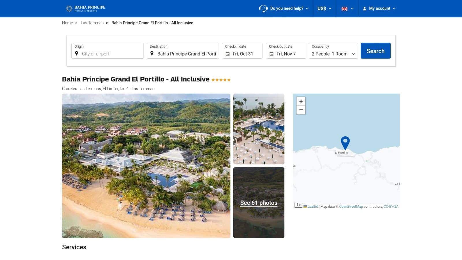 Bahia Principe Grand El Portillo (Official Site)