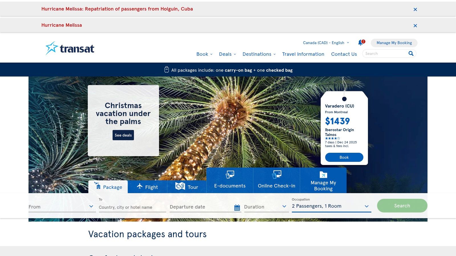 Transat (Air Transat Vacations)