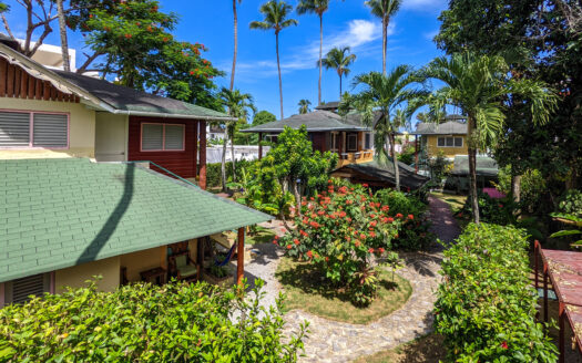 Caribbean Hotel near the beach and town